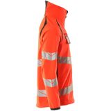 Mascot - 19002-143 Softshell Jas - Hi-Vis Rood/Donkerantraciet - Ademend, Winddicht, Waterafstotend