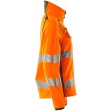 Mascot - Accelerate Safe Softshell Jas - Hi-Vis Oranje/Mosgroen - 100% Polyester