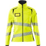 Mascot Accelerate Safe Softshell jas 19012-143 - hi-vis geel/donkermarine