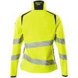 Mascot - Accelerate Safe Softshell Jas - Hi-Vis Geel/Donkermarine - Damesmodel - 100% Polyester