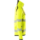 Gebreide Trui - Tweekleurig - 100% Polyester - Met Rits en Voorzakken