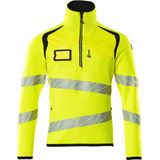 Gebreide Trui - Tweekleurig - 100% Polyester - Met Rits en Voorzakken