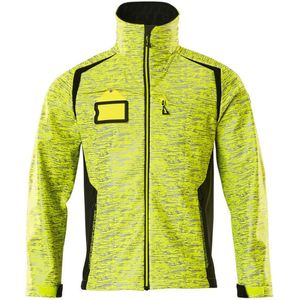 Mascot - Accelerate Safe Softshell Jas - Hi-Vis Geel/Zwart - Polyester