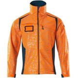 Mascot - Accelerate Safe Softshell Jas - Hi-Vis Oranje/Donkermarine - 100% Polyester