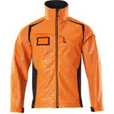 Mascot - Accelerate Safe Softshell Jas - Hi-Vis Oranje/Donkermarine - 100% Polyester