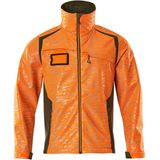 Mascot 19202-291 Softshell jas Hi-Vis Oranje/Mosgroen maat S