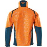 Mascot - Accelerate Safe - Softshell Jas - Hi-Vis Oranje/Donkertjes - 100% Polyester