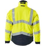 Mascot - Multisafe Winterjas - Hi-Vis Geel/Donkermarine - Ademend, Wind- en Waterdicht