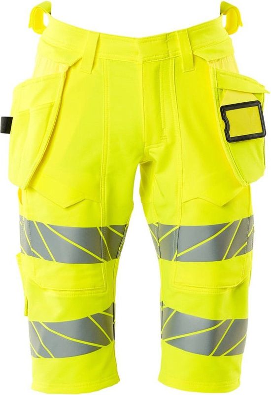 Mascot Accelerate Safe Shorts, lange met spijkerzakken 19349-711 - Hi-Vis geel