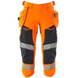 Mascot Accelerate Safe Driekwart broek met spijkerzakken 19049-711 - hi-vis geel/donkermarine