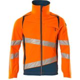 Werkjas - Tweekleurig - 88% Polyester/12% Elastolefine - Waterafstotend - Fluorescerend