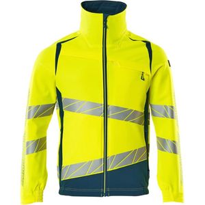 Werkjas - Tweekleurig - 88% Polyester/12% Elastolefine - Waterafstotend - Fluorescerend