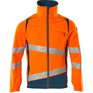 Mascot - 19009-511 - Jas - Oranje/Donkerpetrol - Hi-Vis, Waterafstotend, ULTIMATE STRETCH-stof