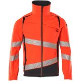 Mascot - 19009-511 - Jas - Rood/Donkermarine - Hi-Vis, Waterafstotend, OEKO-TEX®