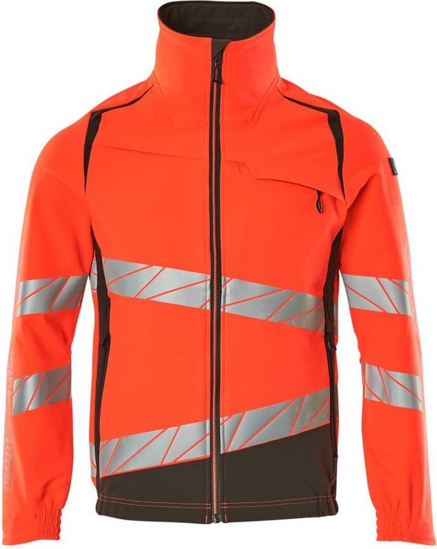 Mascot - Accelerate Safe Jas - Hi-Vis Rood/Donkerantraciet - Werkjas