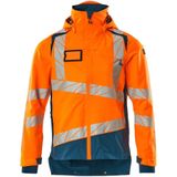 Mascot 19301-231 Shell jas Hi-Vis Geel/Donkerpetrol maat 2XL