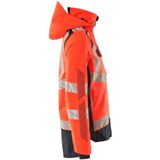 Mascot - 19301-231 Werkjas - Hi-Vis Rood/Donkermarine - Ademend, Wind- en Waterdicht