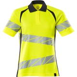 Mascot - 19093-771 - Poloshirt - Geel/Donkermarine - Hi-Vis, OEKO-TEX® STANDARD 100, EN ISO 20471