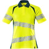 Mascot Accelerate Safe Poloshirt 19093-771 - hi-vis geel donkerpetrol