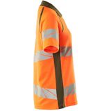 Mascot - Accelerate Safe Poloshirt - Hi-Vis Oranje/Mosgroen - 50% Polyester/50% Katoen