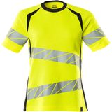 Mascot - Accelerate Safe T-shirt - Hi-Vis Geel/Donkermarine - 50% Polyester/50% Katoen