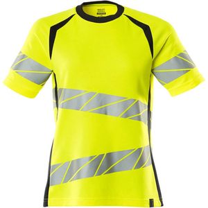 Mascot - Accelerate Safe T-shirt - Hi-Vis Geel/Donkermarine - 50% Polyester/50% Katoen