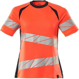 Mascot Accelerate Safe T-shirt 19092-771 - hi-vis rood donkermarine