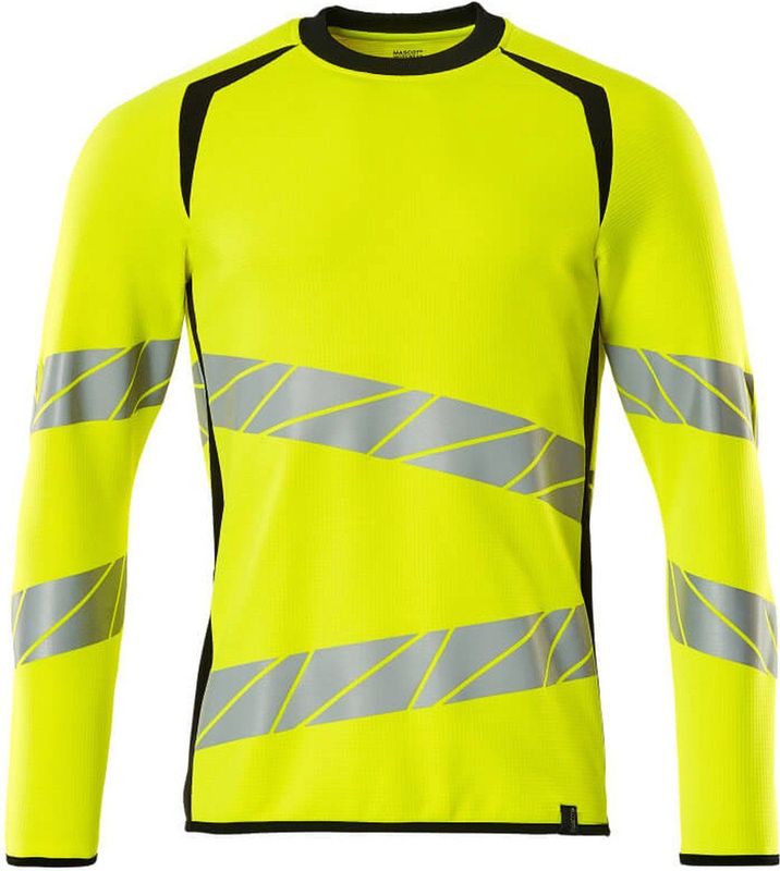 Mascot - Accelerate Safe - Sweatshirt - Hi-Vis Geel/Zwart - Stof 50% Polyester/50% Katoen
