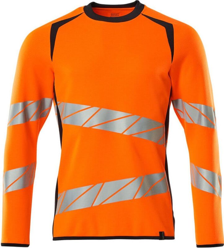 Mascot Accelerate Safe Sweatshirt 19084-781 - hi-vis oranje/donkermarine