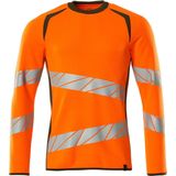 Mascot Accelerate Safe Sweatshirt 19084-781 - hi-vis oranje/mosgroen