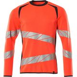 Mascot 19084-781 Sweatshirt Hi-Vis Rood/Donkermarine maat 3XL