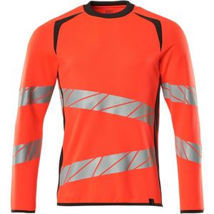 Mascot Accelerate Safe Sweatshirt 19084-781 - hi-vis rood/donkerantraciet - 5XL