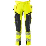 Mascot Accelerate Safe Broek met spijkerzakken 19031-711 - hi-vis geel/donkermarine