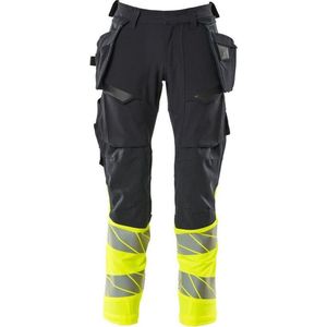 Mascot Accelerate Safe Broek met spijkerzakken 19131-711 - donkermarine/hi-vis geel