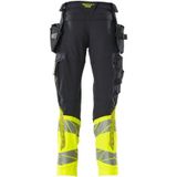 Mascot Accelerate Safe Broek met spijkerzakken 19131-711 - donkermarine/hi-vis geel