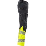Mascot Accelerate Safe Broek met spijkerzakken 19131-711 - donkermarine/hi-vis geel