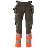 Mascot Accelerate Safe Broek met spijkerzakken 19131-711 - donkermarine/hi-vis geel