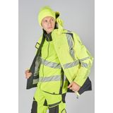 CLIMASCOT - Werkjas - Fluorescerend - 100% Polyester - Ademend en Waterdicht