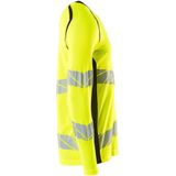 Mascot - 19081-771 - T-shirt Lange Mouwen - Hi-Vis Geel/Donkermarine