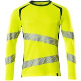 Mascot - 19081-771 - T-shirt Lange Mouwen - Hi-Vis Geel/Donkermarine