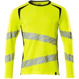 Mascot - 19081-771 - T-shirt Lange Mouwen - Hi-Vis Geel/Donkermarine