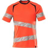 Mascot - Accelerate Safe T-shirt - Hi-Vis Geel/Donkermarine - 50% Polyester/50% Katoen