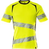 Mascot - Accelerate Safe T-shirt - Hi-Vis Geel/Donkermarine - 50% Polyester/50% Katoen