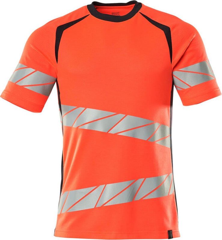 Mascot - 19082-771 - T-shirt - Hi-Vis Rood/Donkermarine
