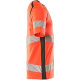 Mascot - 19082-771 - T-shirt - Hi-Vis Rood/Donkerantraciet - Katoen/Polyester - Fluorescerend