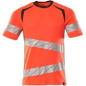 Mascot - 19082-771 - T-shirt - Hi-Vis Rood/Donkerantraciet - Katoen/Polyester - Fluorescerend