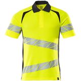 Mascot - 19083-771 - Poloshirt - Geel/Donkermarine - Hi-Vis, OEKO-TEX® STANDARD 100, EN ISO 20471