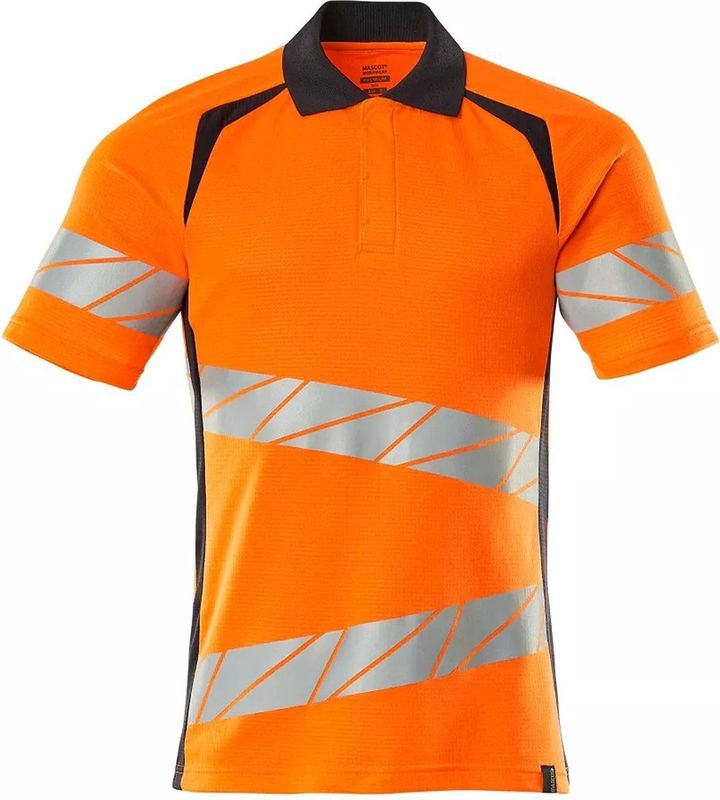 Mascot Accelerate Safe Poloshirt 19083-771 - hi-vis oranje donkermarine