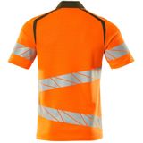 Mascot - 19083-771 - Poloshirt - Oranje/Mosgroen - Hi-Vis, OEKO-TEX® STANDARD 100, EN ISO 20471