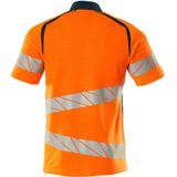 Mascot - 19083-771 Poloshirt - Hi-Vis Oranje/Donkerpetrol - Katoen/Polyester - Tweekleurig